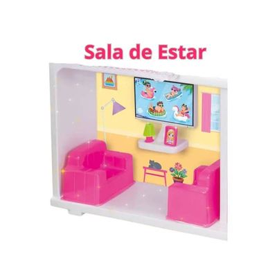 Casinha Doce Encantada Infantil Quarto Cozinha Banheiro Sala