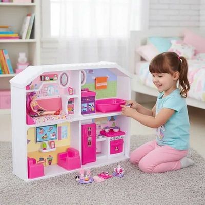 Casinha Doce Encantada Infantil Quarto Cozinha Banheiro Sala