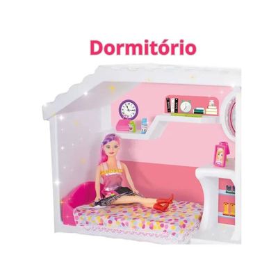 Casinha Doce Encantada Infantil Quarto Cozinha Banheiro Sala