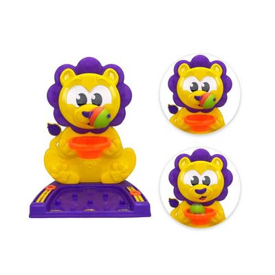 Cesta de Basquete de Brinquedo Leão com Marcador de Pontos