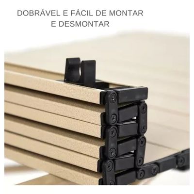 Mesa para Camping Parque Jardim Pescaria Dobrável Portátil
