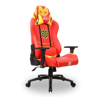 Cadeira Gamer Homem de Ferro Vermelha Amarelo 62000051 Dazz