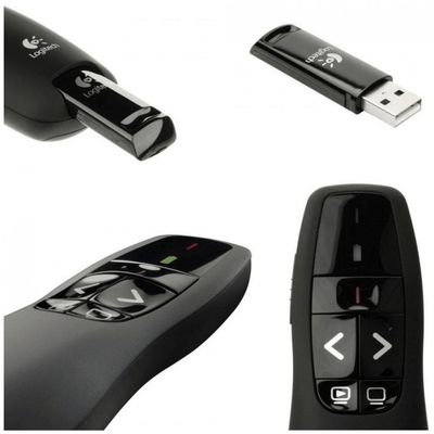 Apresentador de Slides Laser Pointer sem fio R400 LOGITECH