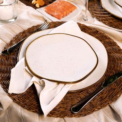 Prato Raso Convencional 27,5 Cm Porcelana Ryo Maresia Oxford
