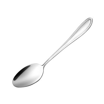 Jogo com 12 Colher de Sobremesa Aço Inox c/Acabamento Polido