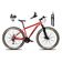 Bicicleta Aro 29 Absolute Nero 5 Câmbio Shimano 24v Acera K7 Garfo Com Trava Freio A Disco vermelho Tam: 17
