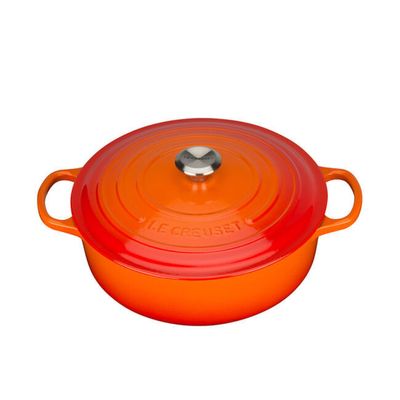 PANELA RISOTTO LE CREUSET 30CM SIGNATURE 6,4LT - Laranja 211793009