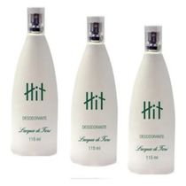 kit com 3 Desodorante Spray HIT Lacqua di Fiori 115ML (303)