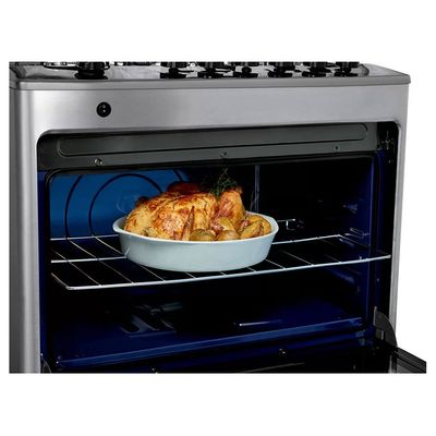 Fogão a Gás de Piso Consul 5 Bocas Mesa em Aço Inox  CFS5NAR Inox / Bivolt