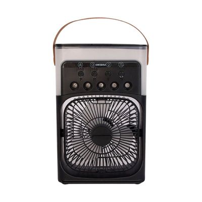 Climatizador Preto 10w Ventilador LED USB 3 Velocidade 500ml