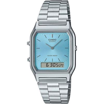 Relogio Casio Masculino azul AQ-230A-2A1MQYDF