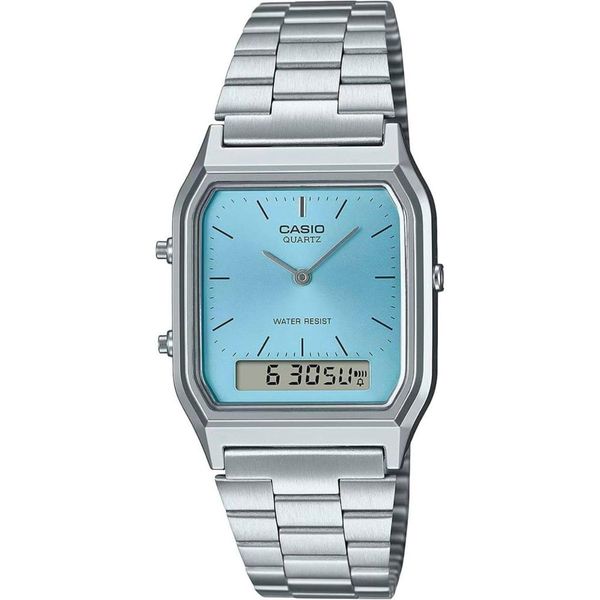 Relogio Casio Masculino azul AQ-230A-2A1MQYDF Relogio Casio Masculino azul AQ-230A-2A1MQYDF