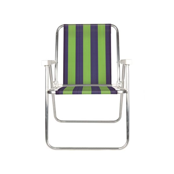 Cadeira de Praia Alta Mor Alumínio - Item Sortido