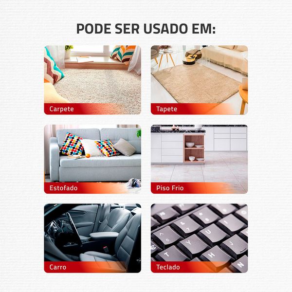 Aspirador de Pó Vertical Mondial Turbo Cycle 1100W AP-35 Preto e Laranja 220V