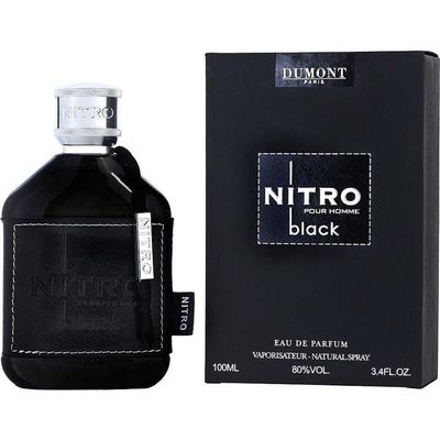 Perfume Masculino Dumont Paris Nitro Black Pour Homme Eau De Parfum Spray 100 ml