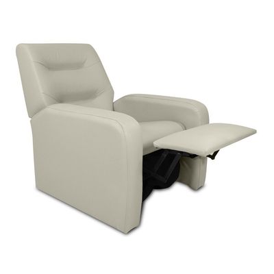 Poltrona Reclinável Classic Material Sintético 2 Posições Matrix bege
