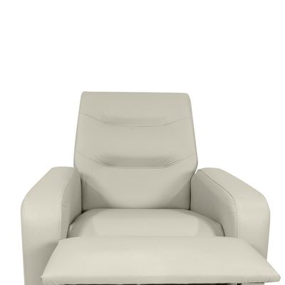 Poltrona Reclinável Classic Material Sintético 2 Posições Matrix bege