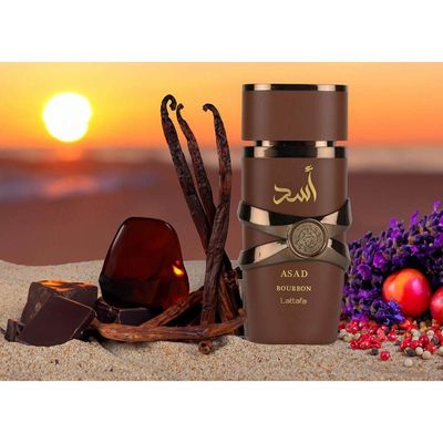 Lattafa Asad Bourbon Edp | Arabe Masculino 100ml