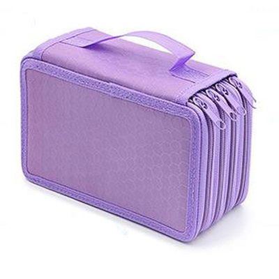 Estojo Box/estojo Escolar/estojo De Lápis/estojo Com Diviso´rias/grande Capacidade Com 4 Níveis E Zíper 72 Canetas Cor:l