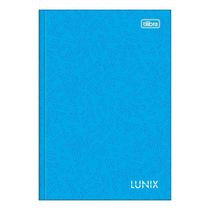 Caderno Brochura Pequeno Capa Dura 1/4 Lunix Tilibra 80 Folhas Premium Alta Qualidade Azul