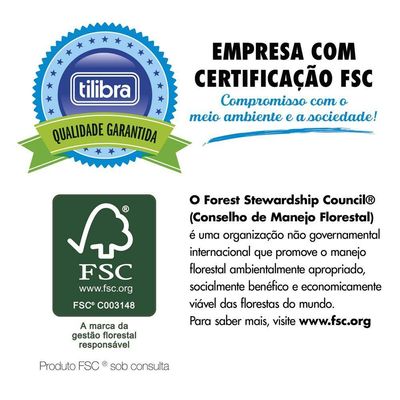 Caderno Brochura Pequeno Capa Dura 1/4 Lunix Tilibra 80 Folhas Premium Alta Qualidade Azul