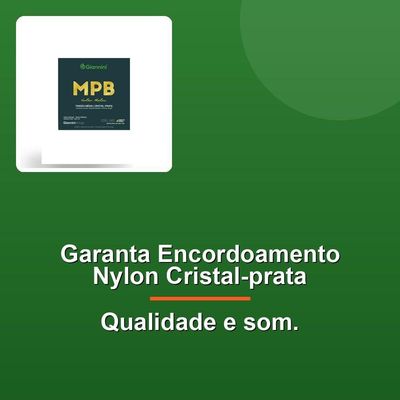Encordoamento Violão Nylon Cristal-prata S- Bolinha