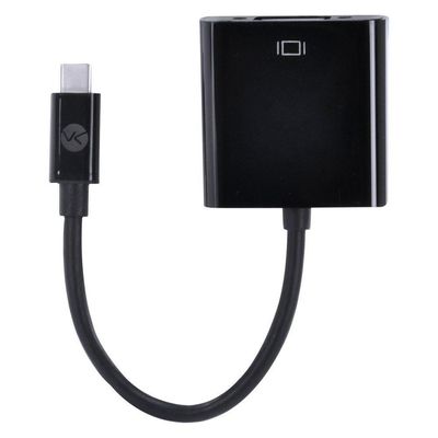 Adaptador Usb Tipo C X Vga Fêmea Full Hd 20cm