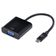 Adaptador Usb Tipo C X Vga Fêmea Full Hd 20cm