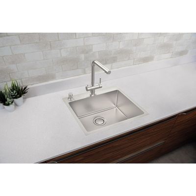 CUBA TRAMONTINA EM AÇO INOX DESIGN COLLECTION SOBREPOR QUADRUM 50X40 (1C - 93914/103)