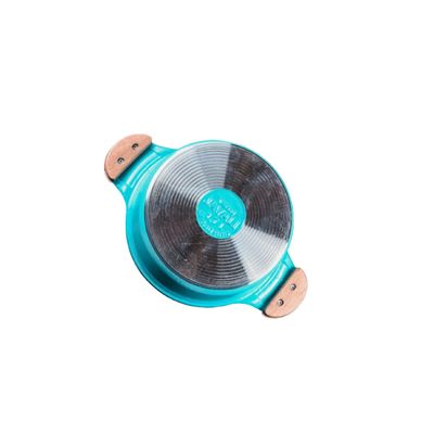 Caçarola Azul Turquesa Antiaderente Cerâmica Javali AM 30cm