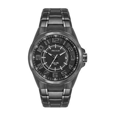 Relógio Seculus Masculino Ref: 44317gpsvsa3 Esportivo Black