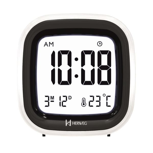 Despertador Digital Herweg Ref: 2995-034 Preto