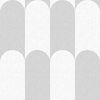 Papel de Parede Botany House Yin Yang Cinza 15556