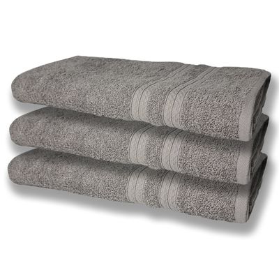 7 Toalhas Grande Super Felpudas e Grossa 80x150 4 Branco 3 Cinza