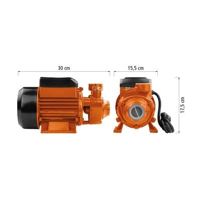 Motobomba Bomba D'água Elétrica Periférica Bivolt Tramontina BTP10 Irrigação Abastecimento Bivolt