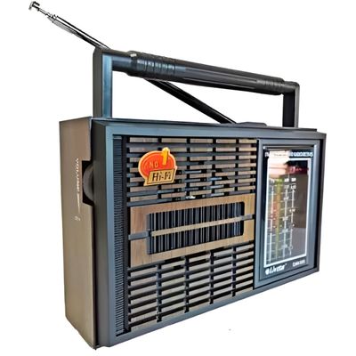 Rádio Vintage Portátil AM/FM/TV/SW com Alto-Falante HI-FI e Fone de Ouvido – Bivolt SW