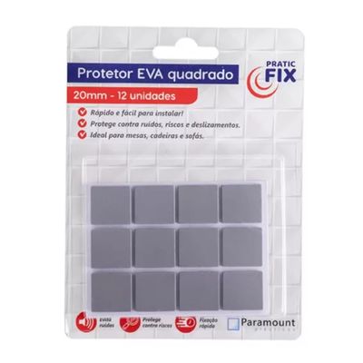 Protetor Adesivo Quadrado Pés Cadeiras Mesas