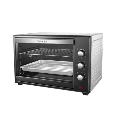 Forno De Bancada Elétrico Best Forno Plus 60 Litros 110v Preto/branco