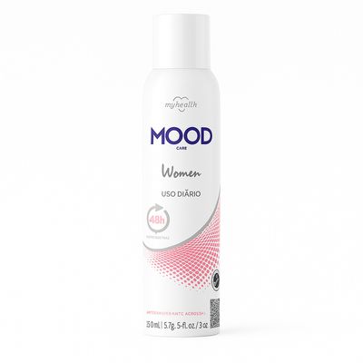 Desodorante Antitranspirante Mood Women Uso Diário 48h 150ml Toque Suave Aerosol