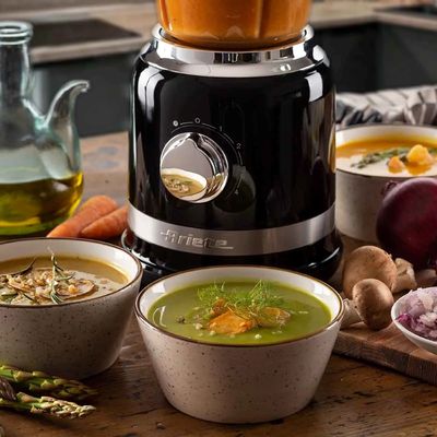 LIQUIDIFICADOR ARIETE MODERNA COPO DE VIDRO 1,5 LITROS PRETO 1000W 127V 00C05850CARBR
