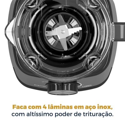 Liquidificador Britânia 1100W 2,7L 4 Velocidades BLQ1100 127V