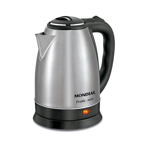 Chaleira Elétrica Mondial Pratic CE-06 Prata 2L - 127V Chaleira Elétrica Mondial Pratic CE-06 Prata 2L - 127V