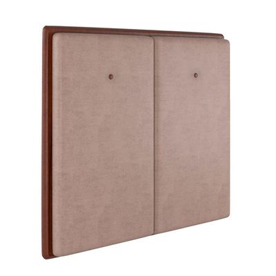 Cabeceira Estofada Casal 140 Cm Coral Veludo Rose