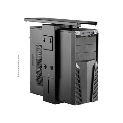 Suporte Para Gabinete Cpu Suspenso Ajustável - Plmsc03