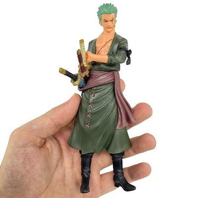 Brinquedo Boneco Anime One Piece 18cm Roronoa Zoro