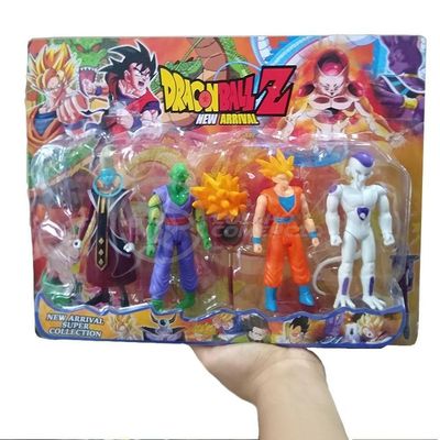 Kit 4 Bonecos Dragon Ball Super 15Cm