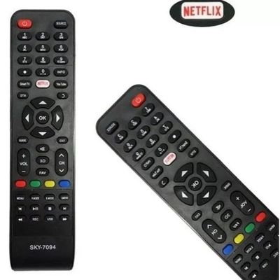 Controle Remoto para Smart Led Philco Ph39e31dg Teclas Netflix e Dtvi