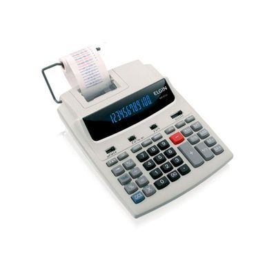 Calculadora Com Bobina 12 Digitos Cr Mr-6124 Elgin