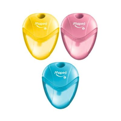 Apontador Com Depósito I-gloo Maped Amarelo