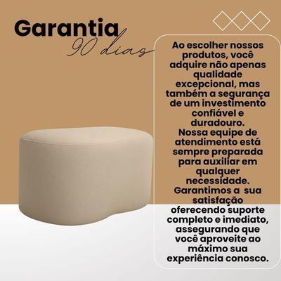 Kit 2 Puff Orgânico Curvo Feijão Sala Redondo Confortável Moderno Suede Cinza Escuro